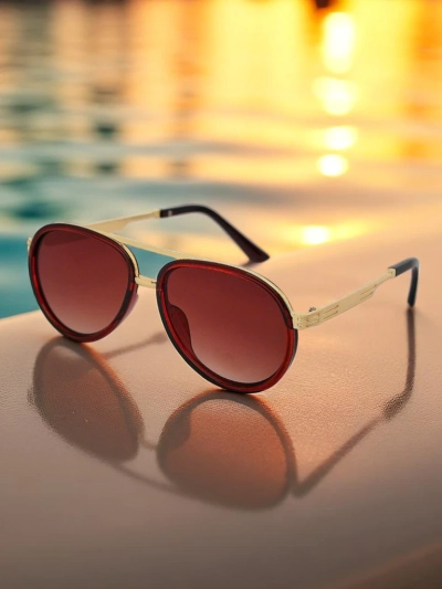 Royalfashion Sonnenbrille im Mucha (Oversize)-Stil Muse
