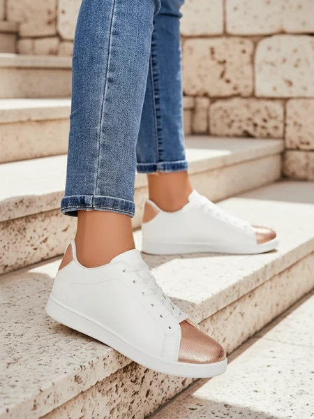 Damen-Sneakers Athena Rosa Öko-Leder - Frühjahr/Sommer Kollektion