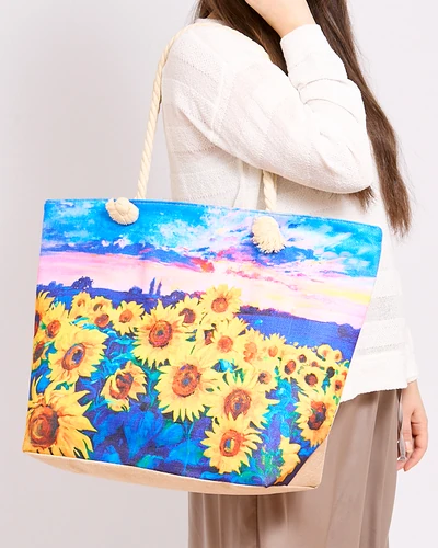 Royalfashion Große Stofftasche mit Druck