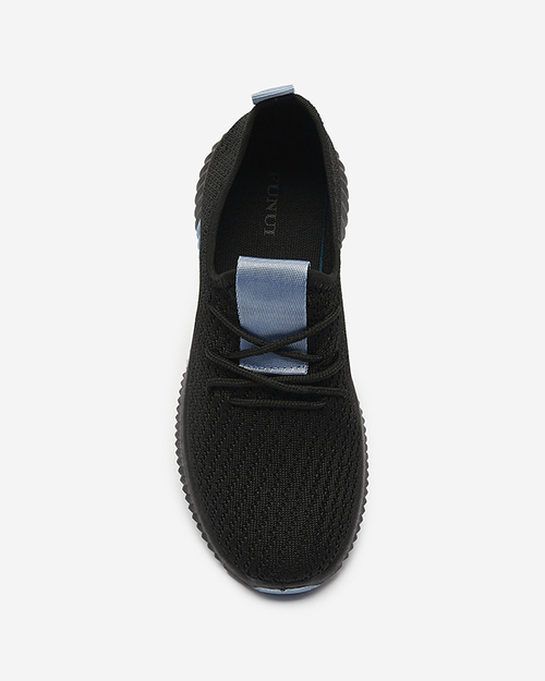 Чорні жіночі спортивні туфлі з синіми вставками Keteti - Взуття