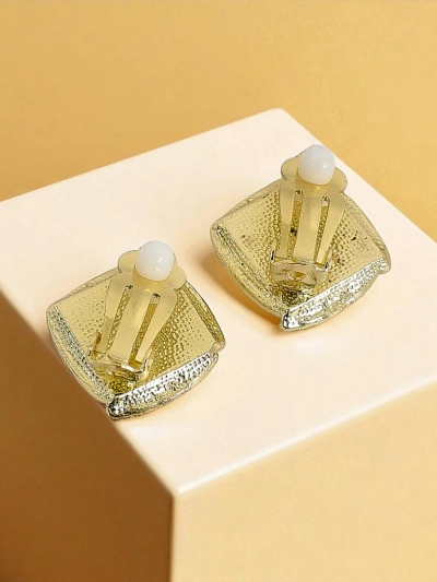 Кліпси жіночі сережки з перлинкою