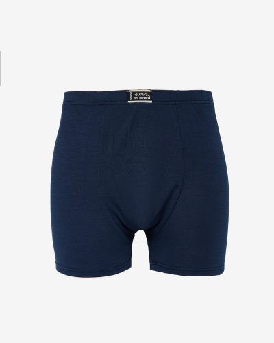 Royalfashion Marineblauer Herren-Boxerslip PLUS SIZE