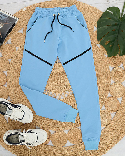 Blaue Jogginghose für Damen - Kleidung