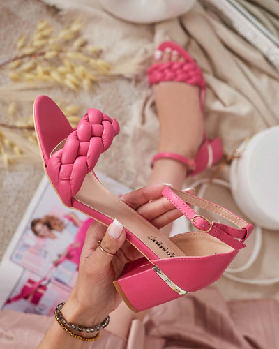 Fuchsia Damen Pfostensandalen Marines - Footwear