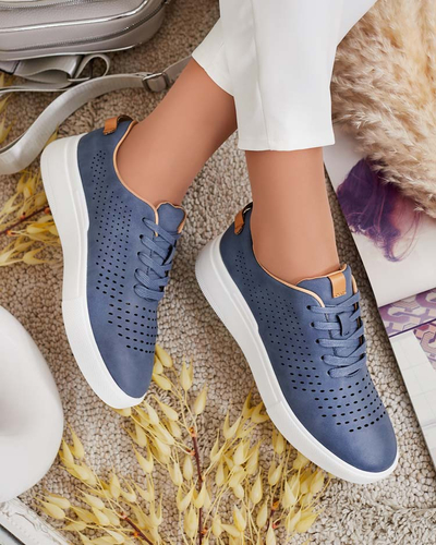 Royalfashion Durchbrochene Damen-Sneakers Deromias
