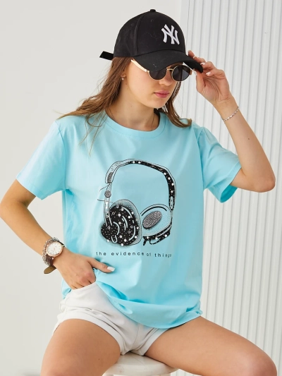 Royalfashion Damen Baumwoll-T-Shirt mit Druck