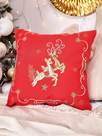 Royalfashion Dekorative Weihnachtskissenbezug