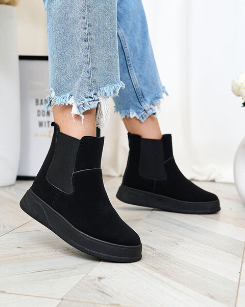 Royalfashion Beige Damenstiefel a'la Schneestiefel Uteris