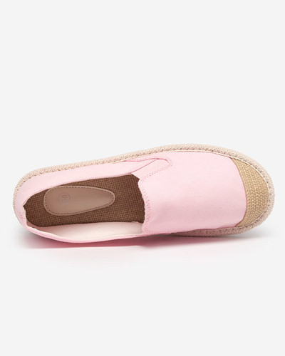 Hellrosa Damen-Espadrilles Joll- Footwear