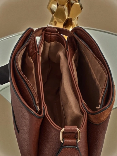 Kleine Damenhandtasche aus Öko-Leder Novaria