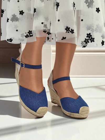Royalfashion Damen Keilsandaletten Solara Espadrilles