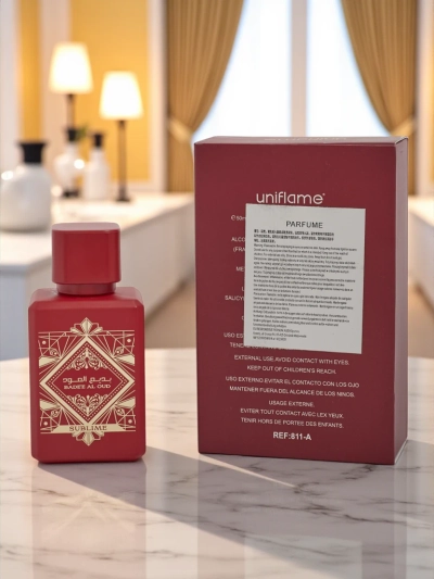 Aurora Sublime Badee Al Oud 50 ml - Orientalisches Parfüm im roten Flakon