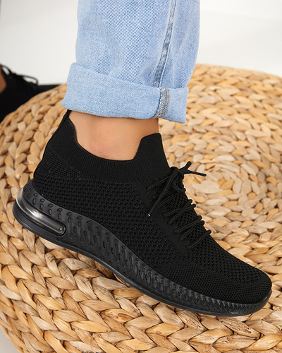 Чорні жіночі кросівки Polermo