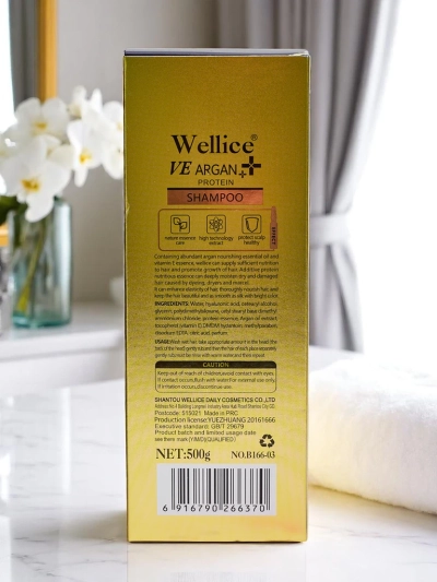 Professionelles Haarshampoo mit Arganöl – Intensive Feuchtigkeitspflege und Haar-Glättung 5-in-1