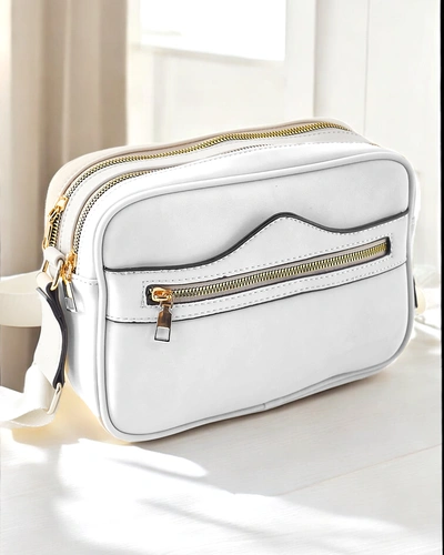 Royalfashion Kleine Handtasche für Damen aus mattem Eco-Leder