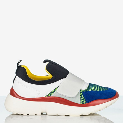 Mehrfarbige Sportschuhe mit Sestarse-Klettverschluss - Schuhe 1