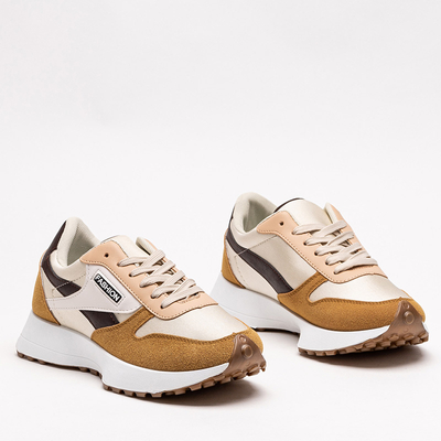 Tragen Sie braune Sportschuhe für Damen - Schuhe