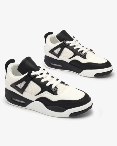 Schwarz-weiße Damen-Sportschuhe Evoile- Footwear