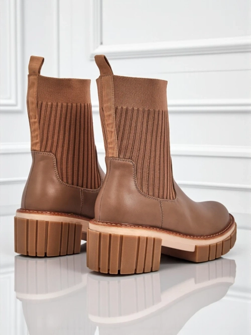 Жіночі ботильйони на підборах зі штучної шкіри Ivy Storm