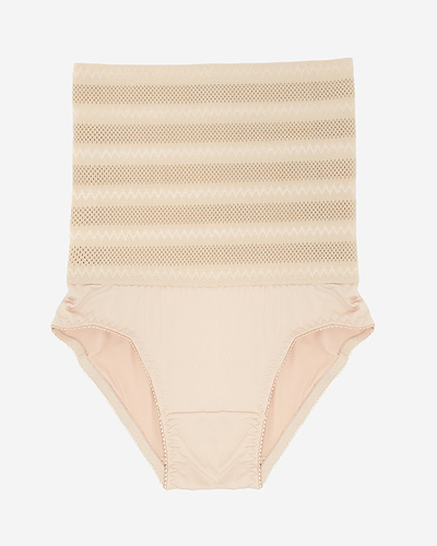 Beige Damen-Model-Slips PLUS SIZE - Unterwäsche