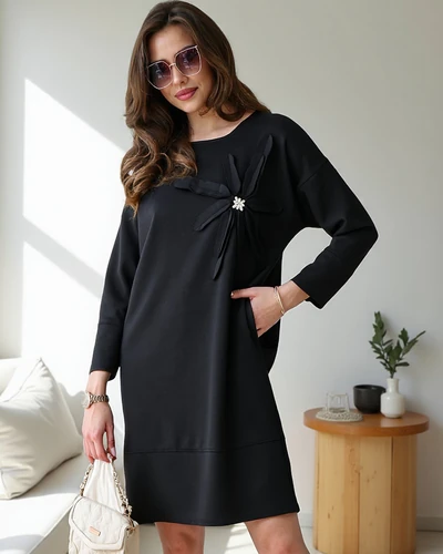 Royalfashion Жіноча тканинна сукня