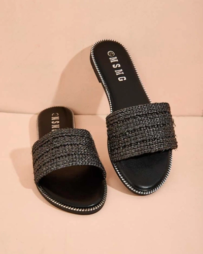 Royalfashion Damen Bofira flache Sohle Flip-Flops