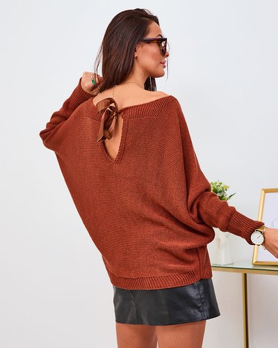 Royalfashion Braun Damenpullover