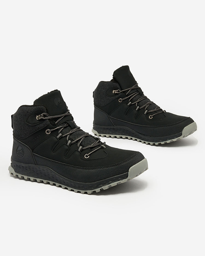 Royalfashion Herren Trapper in schwarz Jekouia