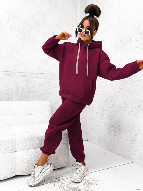 Комплект спортивного костюма Royalfashion из хлопка для женщин