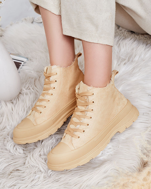 Royalfashion Жіночі утеплені спортивні черевики а-ля кеди Benvilo