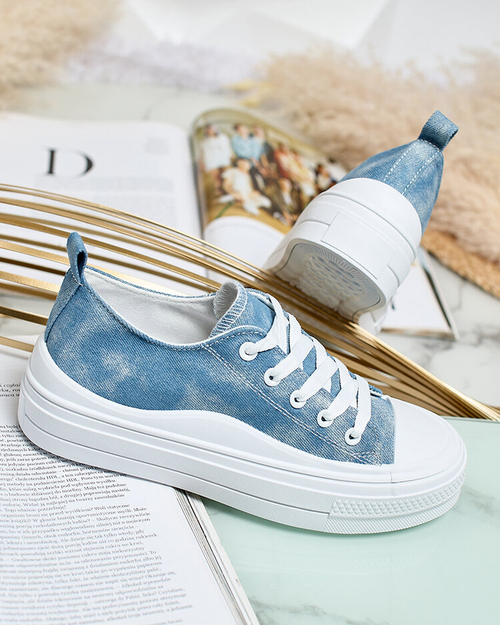 Royalfashion Жіночі кеди a'la denim Tricket
