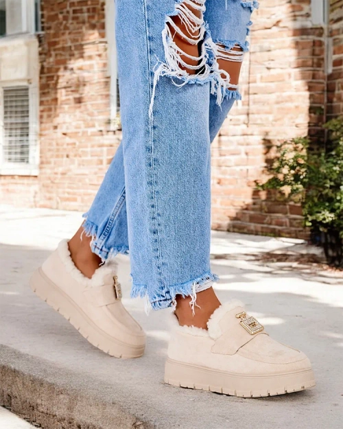 Royalfashion Жіночі утеплені мокасини Viserr