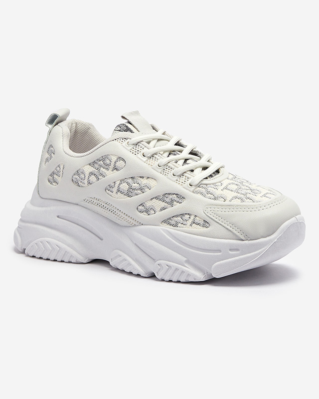 Hellgraue Damen Sportschuhe Sneakers Zefodas- Footwear