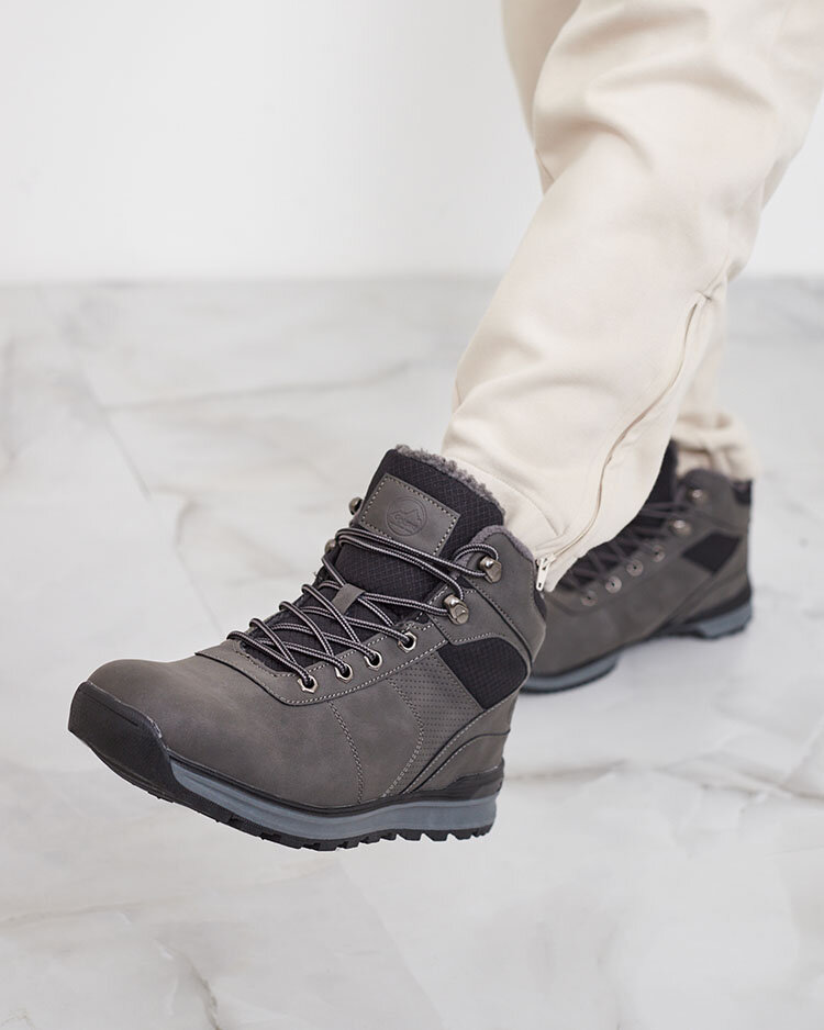 Royalfashion Grau Herren Amefilix Trapper