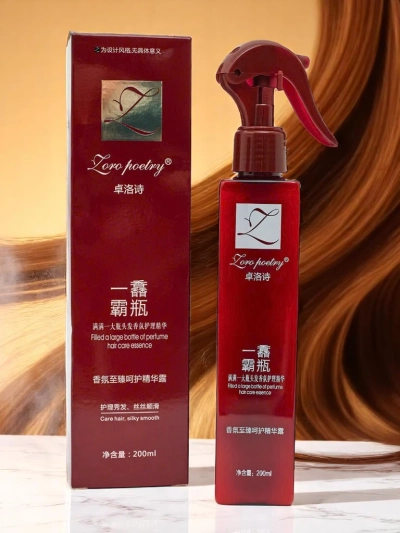 Parfümiertes, pflegendes Haarspray-Serum