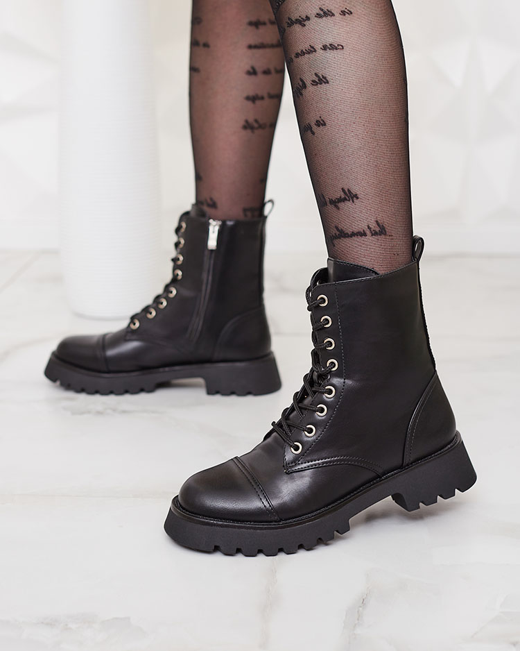 Royalfashion Damen Basurber Baggerstiefel