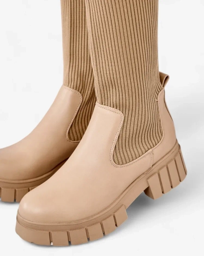 Royalfashion Damen Zorumi Schlupfstiefel