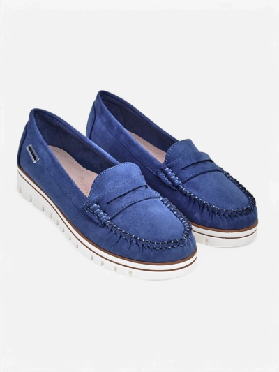 Royalfashion Damen-Eco-Suede-Mokassins Bellisse