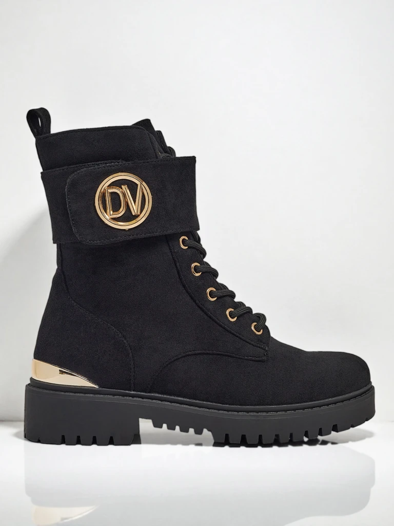 Damen Worker Boots mit Verzierungen Lorice