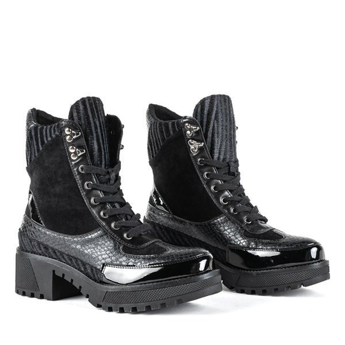 Чорні сумки для друку з тваринами Viper - Взуття