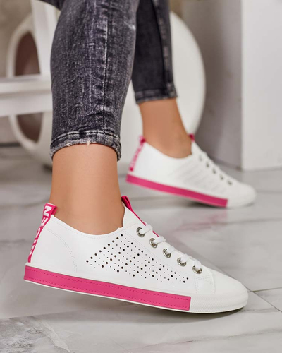 Royalfashion Damen Furatt durchbrochene Turnschuhe