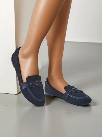 Royalfashion Damen-Eco-Suede-Mokassins Zammei