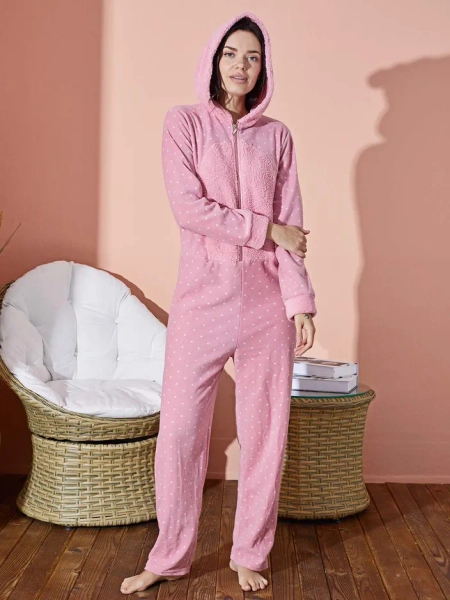 Royalfashion Damen Einteiler Pyjama