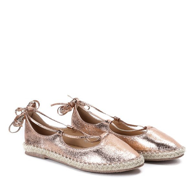 Roségold Vinea gebundene Espadrilles - Schuhe