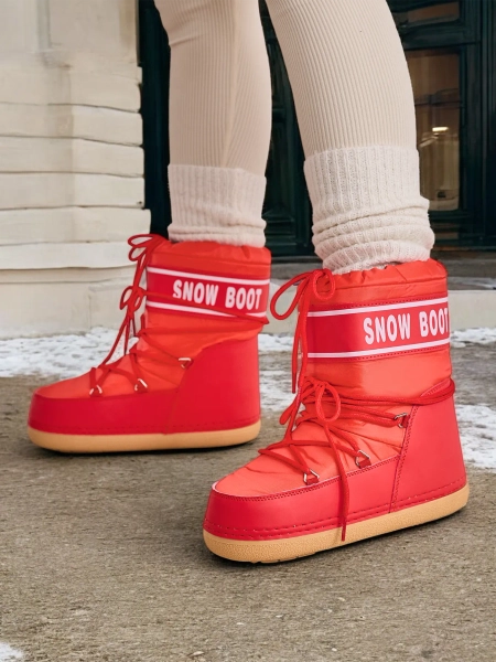 Жіночі сніжні чоботи Royalfashion з манжетой Soblesia