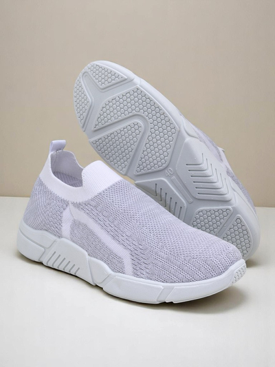 Royalfashion Damen Slip-On-Stoff-Sportschuhe Vena