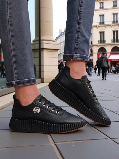 Royalfashion Damen sportive luftige Sneakers Jovenes