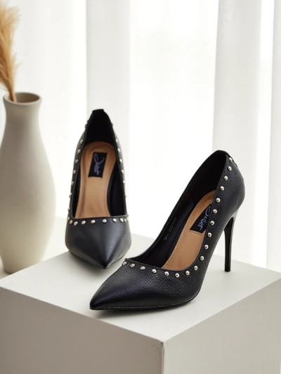 Royalfashion Damenstilettos mit Nieten Koscalle