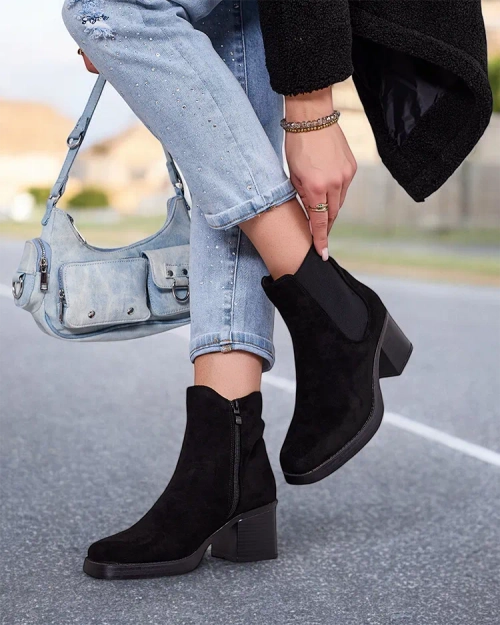 Жіночі черевики на шпильці Royalfashion Sonana