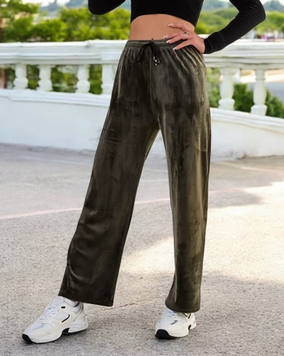 Royalfashion Damen-Sweatpants a'la velour